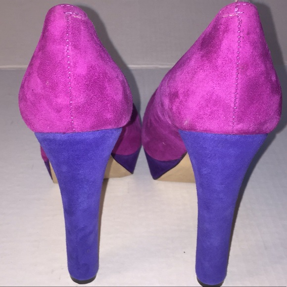 Steve Madden BEASST color block platform heels - Picture 5 of 8